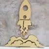 Laser DIY Wall Art : MDF Rocket (3mm or 6mm)