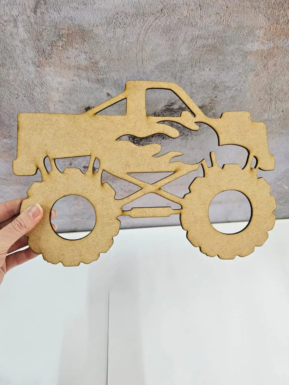 MDF Truck2 Laser DIY Wall Art : MDF Truck (3mm or 6mm)