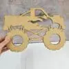 MDF Truck2 Laser DIY Wall Art : MDF Truck (3mm or 6mm)