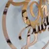 Laser Acrylic : Welcome Party or Room Boards : Oh Baby Mirror (Rose gold, silver, gold, bronze, pink, blue, purple & black)
