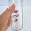 Libbey : 16oz Clear DIY Double Walled Snow Globe Acrylic Libbey with pre-drilled hole + plug