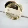 Laser Engraving : 40oz Black & Cream Laser Engraving Tumbler with Rose Gold Base (Stanley Dupe)