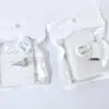 Laser Sublimation Blanks : STEP 1 : CHOOSE YOUR SHAPE : 3 or 4mm Subli-Acrylic Car Air freshener Blank Car Perfume Clip (Square, Rectangle, Oval, Heart, Circle)