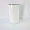 Body Only Sublimation Blanks : 12oz Straight White Tumbler