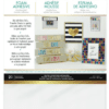 Arts & Crafts : Deco Foil White Foam Adhesive 6"x12" (15.24 by 30.48cm) x2 Sheets