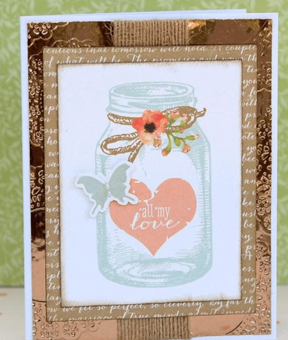 Arts & Crafts : Deco Foil Transfer Sheets, Rose Gold, 6x12 inch (15.24 by 30.48cm) x5 sheets