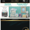 Arts & Crafts : Deco Foil Peel n Stick Toner 8″X10″ (20 x 25 cm x2 sheets)