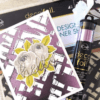 Arts & Crafts : Deco Foil Transfer Sheets, Lilac, 6x12 inch (15.24 by 30.48cm) x5 sheets
