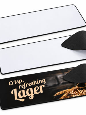 Sublimation Blanks : Blank Sublimation Neoprene Gamer, Desk or Bar Mat (78cm by 30cm) (AMD GIFT-17409/TTX)