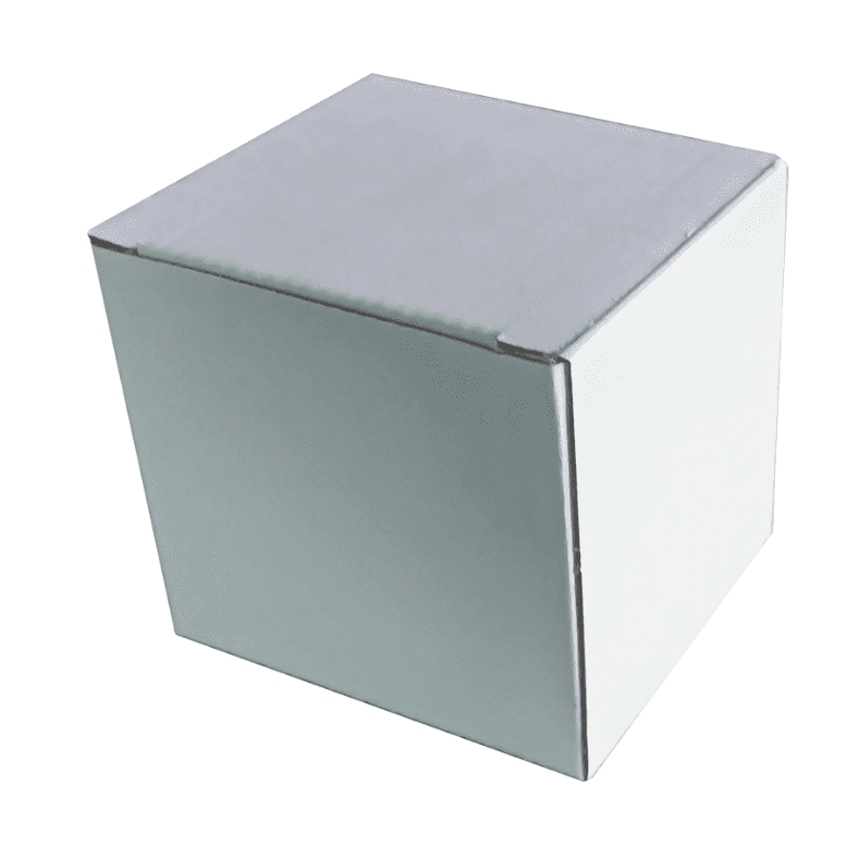 Empty Mug Box Packaging : 11oz White Cardboard Empty Mug Box