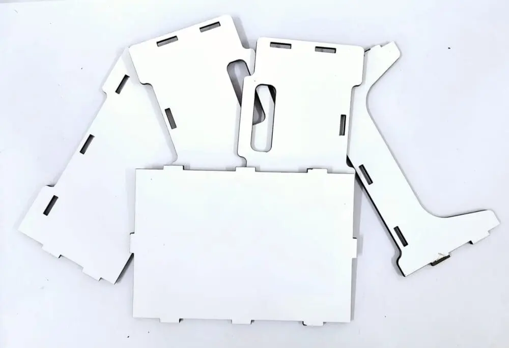 Laser Sublimation Blanks : Super Glossy 3mm Sublimation Stackable Box (Single & Double Sided)