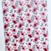 Faux Leather : 1 Piece Pink Watercolour Floral (WCF1)-01