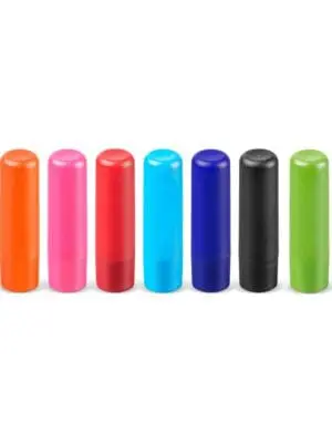 Vinyl & UV Stickers : Various Coloured Ranged Lip Balms (AMR IDEA-0269)
