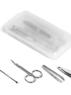 Manicure Set  : 4-Piece Clear Manicure & Pedicure Set (CODE: GIFT-9982)