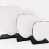 GP_Shield1 Laser Sublimation Blanks : 3mm Super Glossy Sublimation MDF Shield Style Award/Trophy (Small, Medium & Large)
