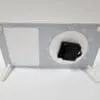 Sublimation Blanks : Rectangular Mirror Glass Clocks For Sublimation (Includes a Photo Frame)