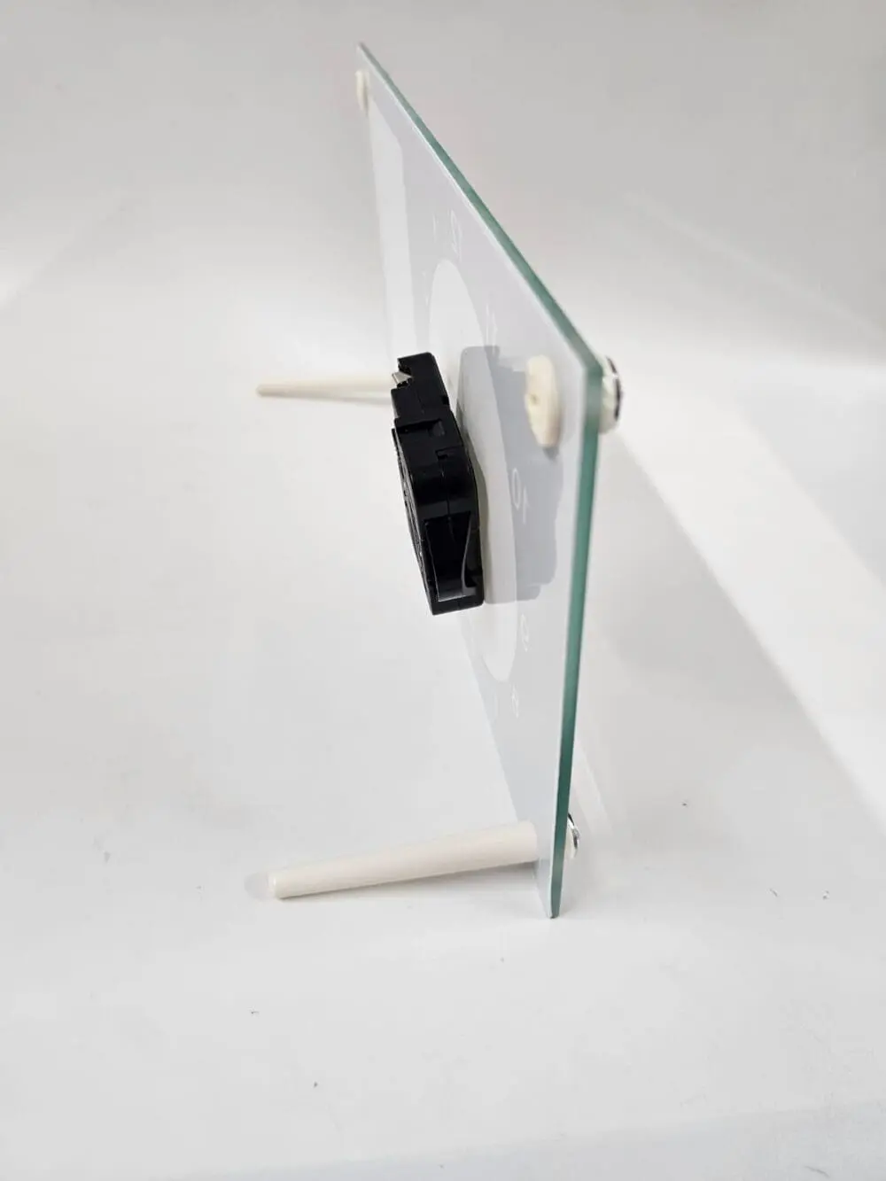 Sublimation Blanks : Rectangular Mirror Glass Clocks For Sublimation (Includes a Photo Frame)