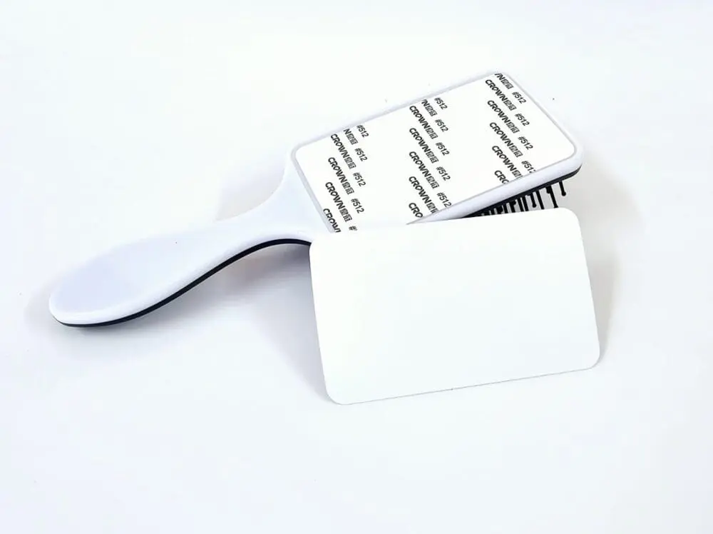 Sublimation Blanks : Adult Paddle Hairbrush (TTX)