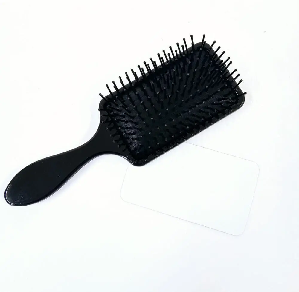 Sublimation Blanks : Adult Paddle Hairbrush (TTX)