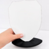 Shield_Large2 Laser Sublimation Blanks : 3mm Super Glossy Sublimation MDF Shield Style Award/Trophy (Small, Medium & Large)