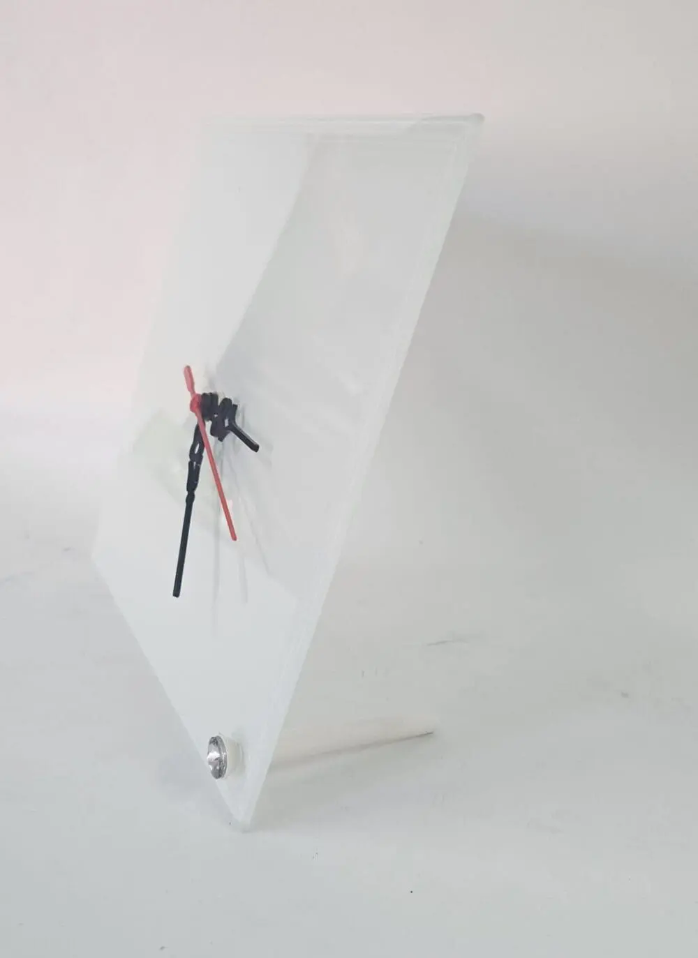 Sublimation Blanks : Glossy Tile Glass Clocks For Sublimation (20 by 20cm)