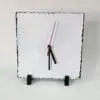 Stone Clock Front Sublimation Blanks : Glossy Slate Stone Clocks For Sublimation (20 by 20cm) (TTX)