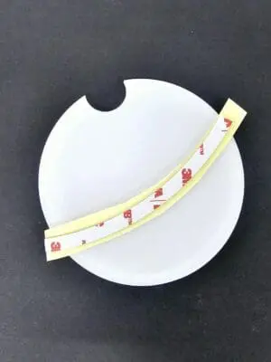 Laser Sublimation Blanks : 3mm Subli-Acrylic License Disc Holder with 3m Double Sided tape