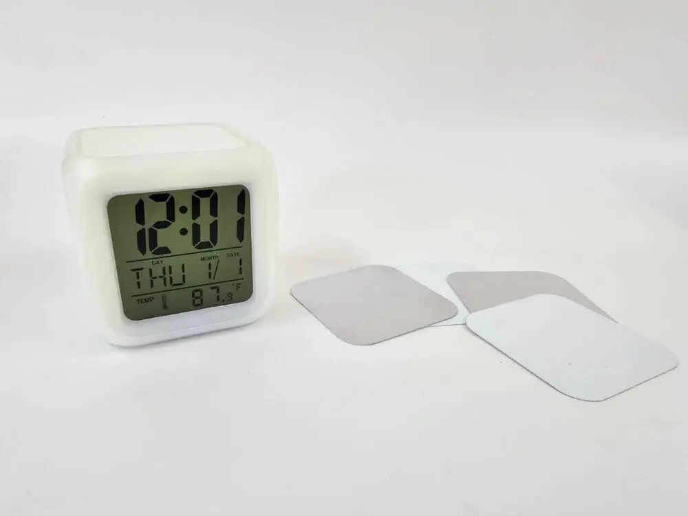 Sublimation Blanks : Colour Changing Digital Alarm Clock