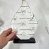 Flame award 2flameb Laser Sublimation Blanks : 3mm Super Glossy Single or Double Sided Sublimation MDF Plaque/Award 2 FLAMES