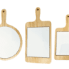 Sublimation Blanks : Wooden, Ceramic Platter Plates (TTX)