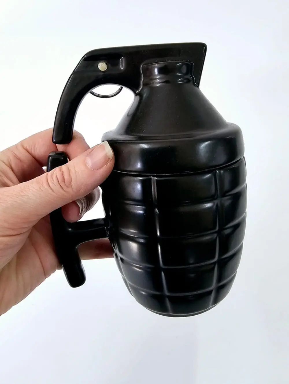IMG-20241011-WA0025 Limited Edition : Novelty 12oz Black Ceramic Grenade Mugs With Lid