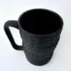 Limited Edition :  Novelty Ceramic Black Matte Car Tire Mug