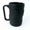 Limited Edition :  Novelty Ceramic Black Matte Car Tire Mug