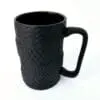 Limited Edition :  Novelty Ceramic Black Matte Car Tire Mug