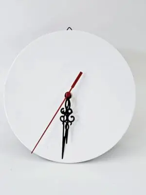 Sublimation Blanks : Ceramic Round Blank Clock (20 by 20cm)