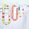 PaperClip Bookmark2 Laser Sublimation Blanks : 3mm Subli-acrylic Paper Clip Bookmark (5 sizes)