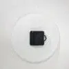 Round glass wall clock back Sublimation Blanks : Round Glass Wall Clock