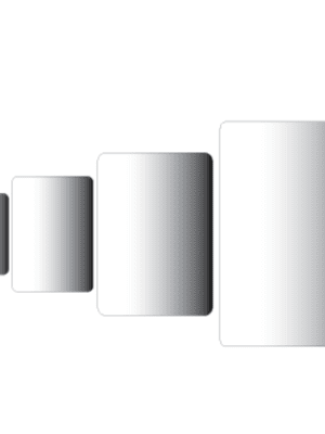 Sublimation Blanks : 3mm White Sublimer Cutting Boards (A6, A5, A4, A3)