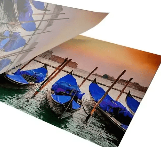 Sublimation Blanks : A4 Aluminum Photo or Sign Sheets (Satin Silver & White)