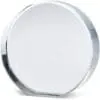 Award/Trophy : UV Direct Print 2cm thick Standing Mini Circular Glass Award (AWARD-1400-T)