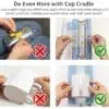 Craft Express Adjustable Tumbler/Cup Cradle Holder with Pincher Clip