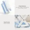 Craft Express Adjustable Tumbler/Cup Cradle Holder with Pincher Clip