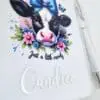 Foil cow 3D UV DTF Stickers : A4 Customised Stickers (Gang Sheet Creator) GOLD or SILVER film