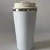 Front Sublimation Blanks : 450ml Beige Stainless Steel Latte Mug