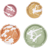 Silicone Moulds : Various Sized Round/Circular Tray Silicone Moulds