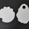 Laser Sublimation Blanks : Subli-acrylic, 3 or 4mm Nail Pallets (Irregular & Circular)