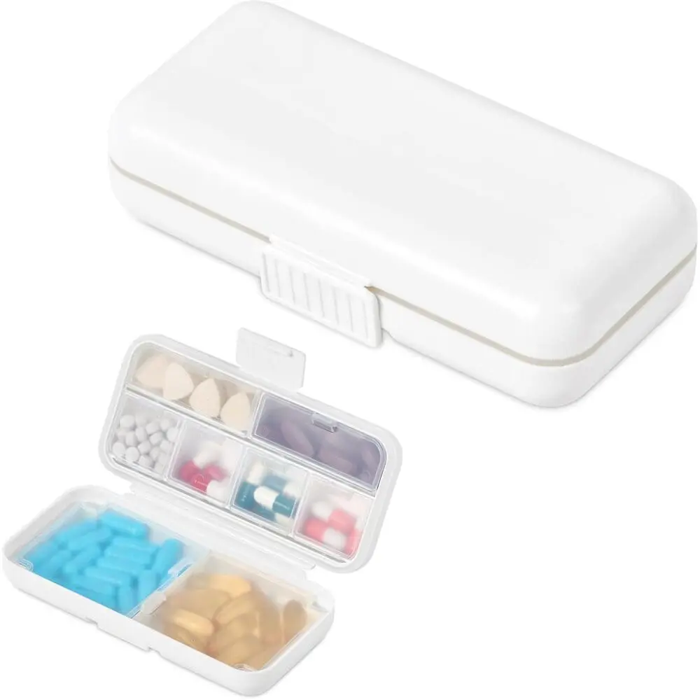 PC-AL-163-B-PC-AL-163-B-NO-LOGO_1024X1024 Novelty : Blank plastic Travel Pill Box (CODE: PC-AL-163-B)