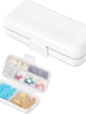 PC-AL-163-B-PC-AL-163-B-NO-LOGO_1024X1024 Novelty : Blank plastic Travel Pill Box (CODE: PC-AL-163-B)