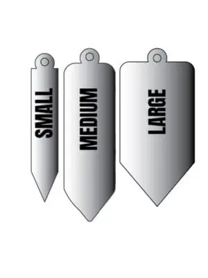 Pencil Clear Keychains Laser Acrylic Shapes : CLEAR Pencil Acrylic, Disc + 30mm Silver Split Keyring (1.5, 2, 3 & 5mm)