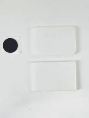 Subli Acylic Magnet Rectangle Laser Sublimation Blanks : 3mm Subli-Acrylic RECTANGLE Fridge Magnet (5 by 8cm)